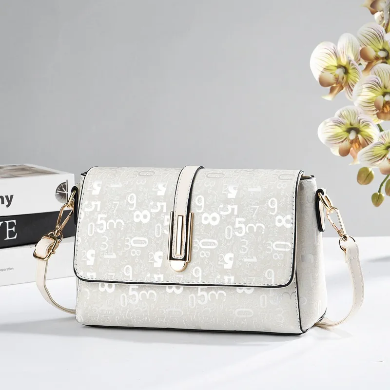 2026 New Women's Handbag Fashion High Quality Women's Crossbody Bag Solid Color Versatile Multi Functional Girl Storage Bag