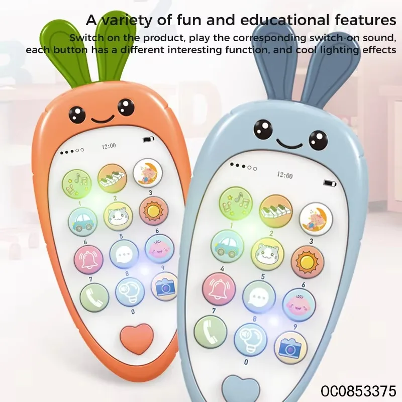 طفل تطوير العقل الكرتون الهاتف الموسيقية ، لعبة الهاتف الخليوي ، التعليم المبكر ، تعلم الموسيقى ، الهاتف وهمية التعليمية