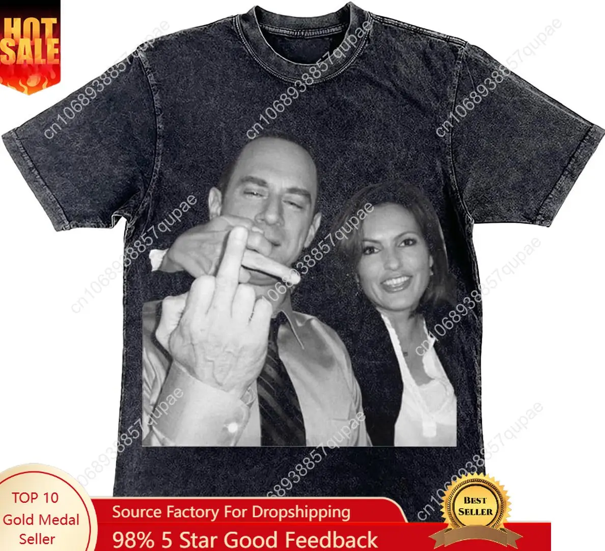 

Bellelement Vintage Drama TV Character T-Shirt Funny Personalized Graphic T Shirt