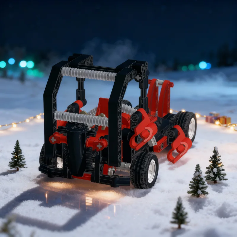 154pcs MOC TRUCK MODIFICATION Model Building Blocks Construction Creative Kids Idea Brick Birthday Education Christmas Gift Toy
