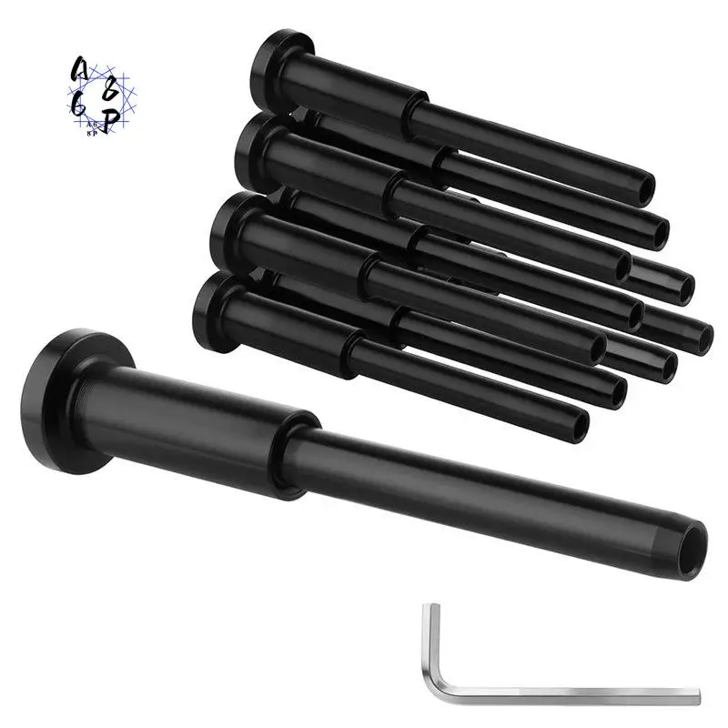 A68P-10 Pack 1/8 Inch Invisible Cable Deck Railing Kit, Receiver Swage Stud End For 2