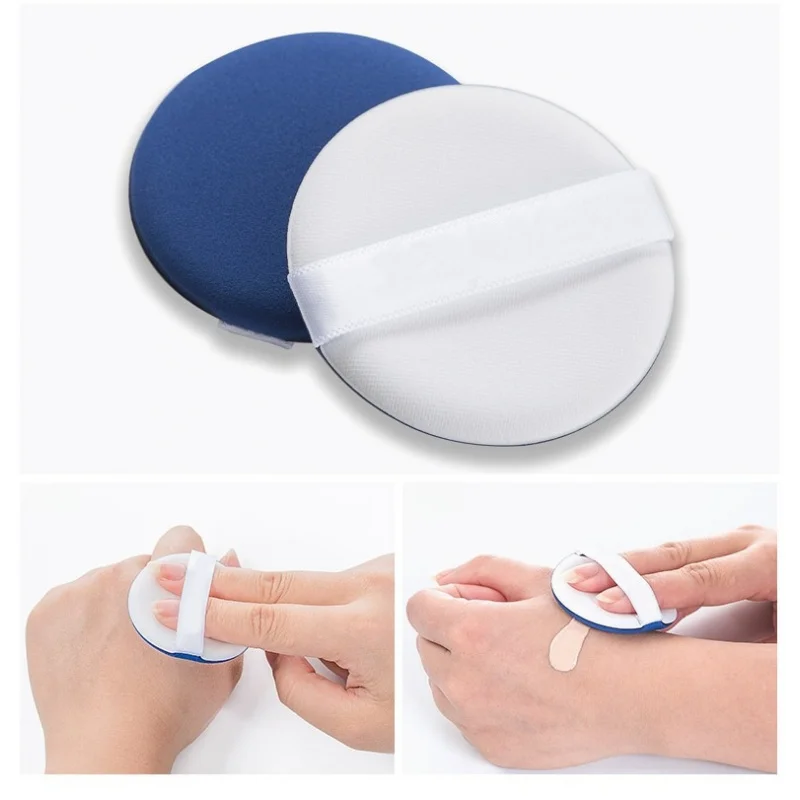 Mini Round Cushion Puff Thin and lightweight foundation sponge Wet and Dry​