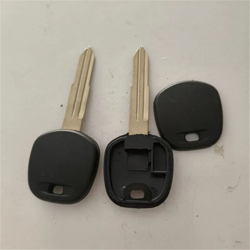 

10Pcs Blank Car Transponder Remote Key Shell For Toyota Yaris Camry RAV4 Prado Key Case TOY41R Blade