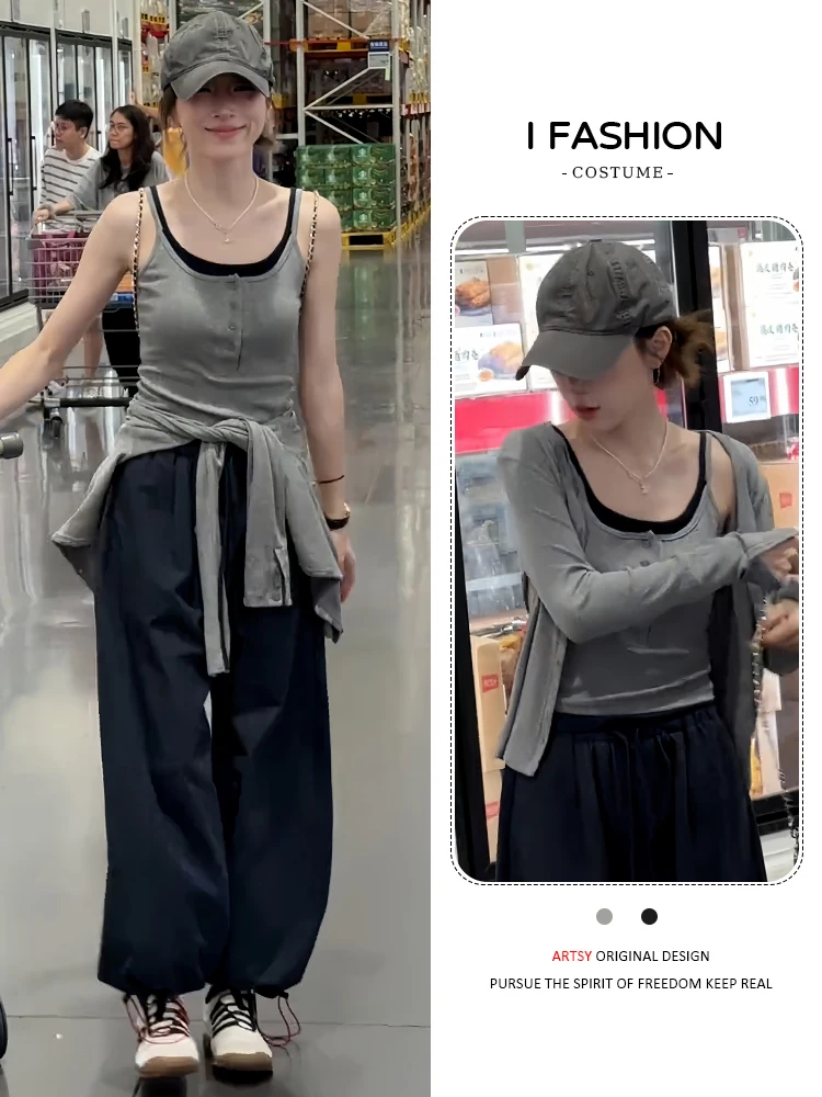 عارضة Ele الترفيه مجموعة المرأة الجديدة الخريف Faion العمر-Defng سترة ملابس خارجية فستان أطفال مع سروال داخلي Fraance Sle كسول شيك