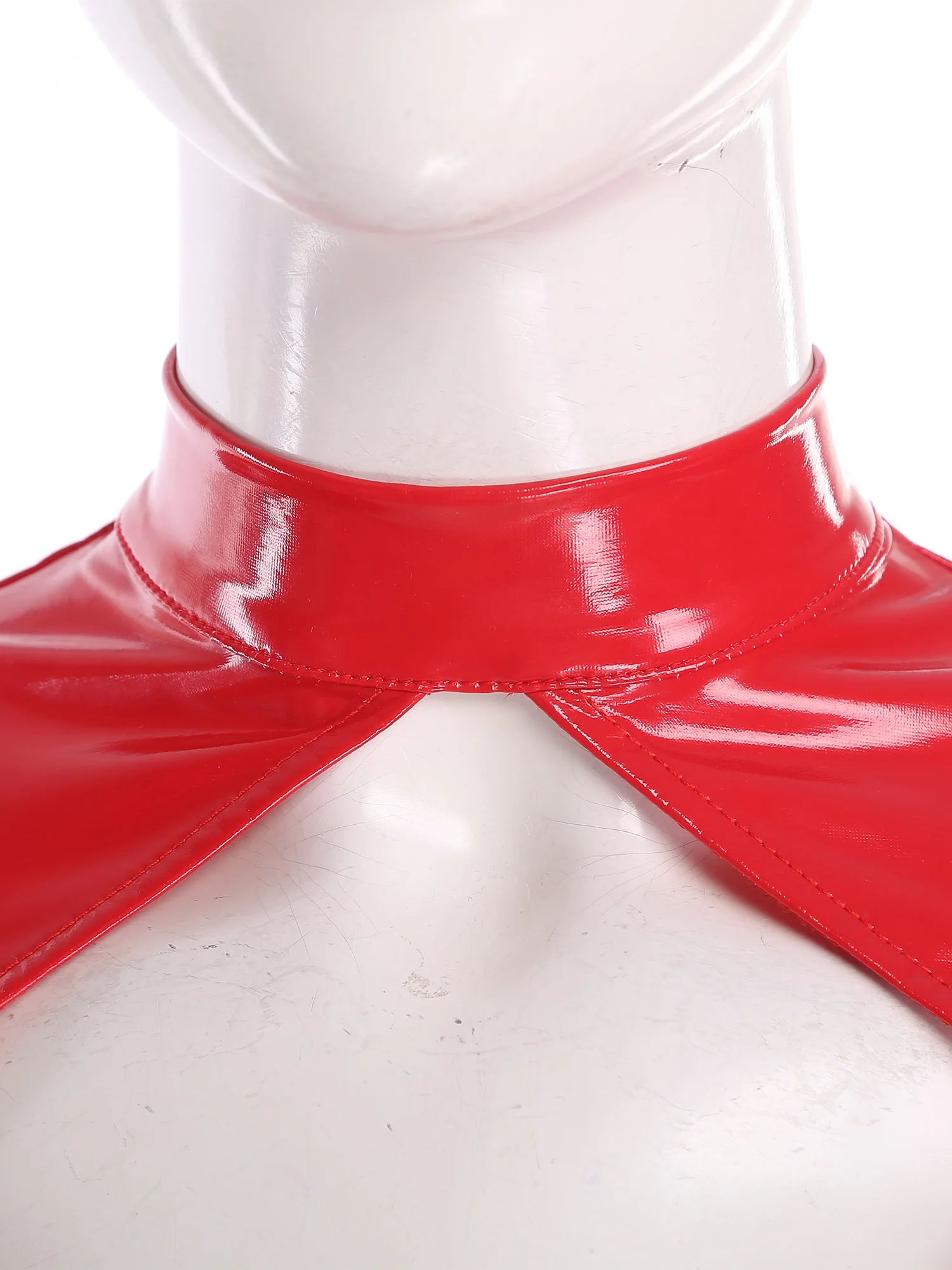 Regata feminina brilhante pu, regata frontal rhombic vazada sem mangas com zíper traseiro, colete fino para boate, raves, festa