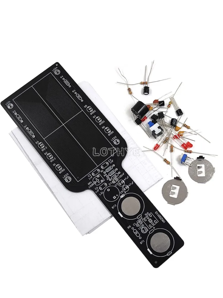 Détecteur de métaux Simple portatif, Kit électronique, assemblage de soudure, école amusante, formation au soudage, PCB, bricolage