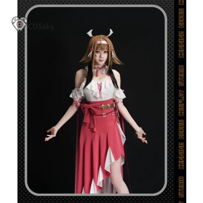 

Ye Shunguang‌ ZZZ Cosplay Costume Game Zenless Zone Zero ZZZ New sweet dress for girls Halloween carnival casual woman uniform