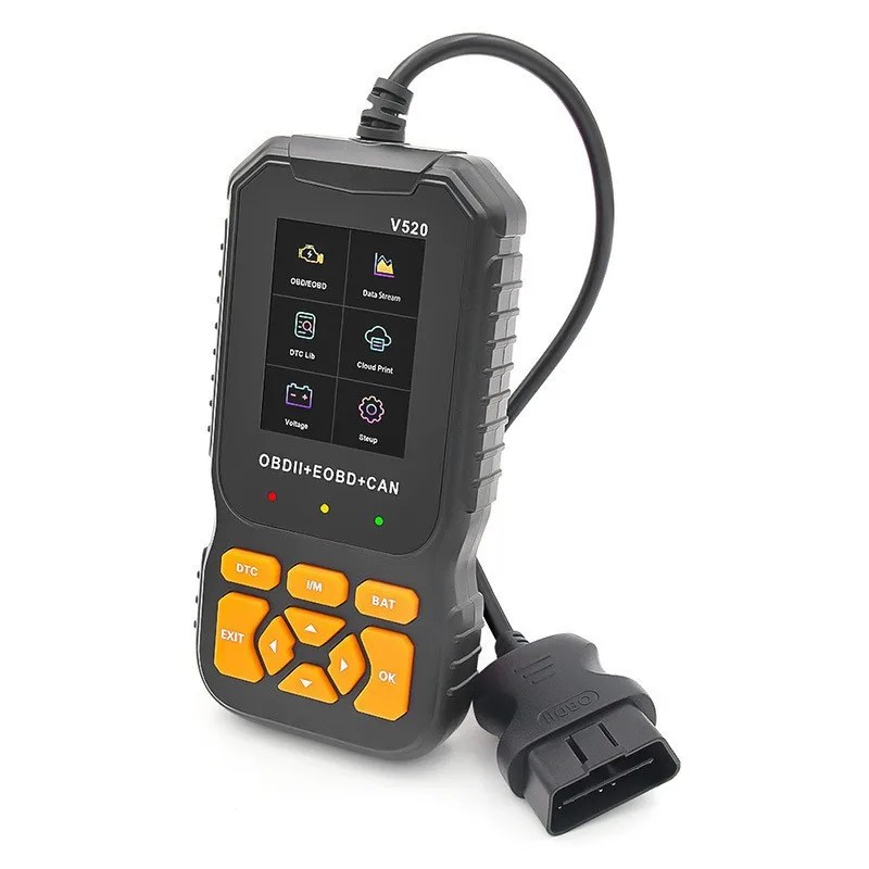 

OBD2 Scanner Car Multi-language V520 Code Reader Automotive Diagnostic Tools Check Engine Fault Code
