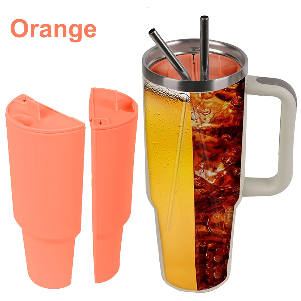 Silicone Mug Liner Divider Insulated Mug Divider Water Cup Double-Flavor Lining for Stanley 40oz Cup Accessories