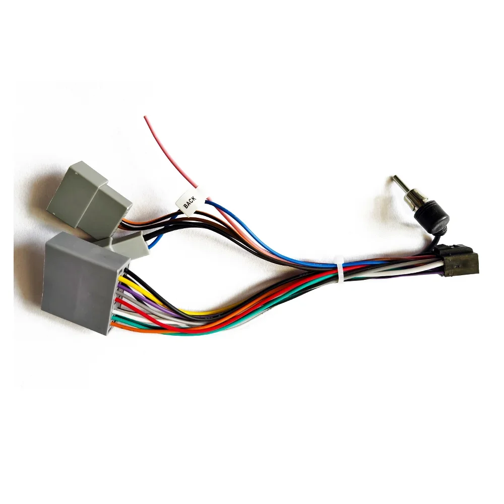 Car Radio Panel 9 Inch Frame Car Radio Panel for Honda CRV 2006 2007 2008 - 2010 2011 2012 Wiring Harness Frame