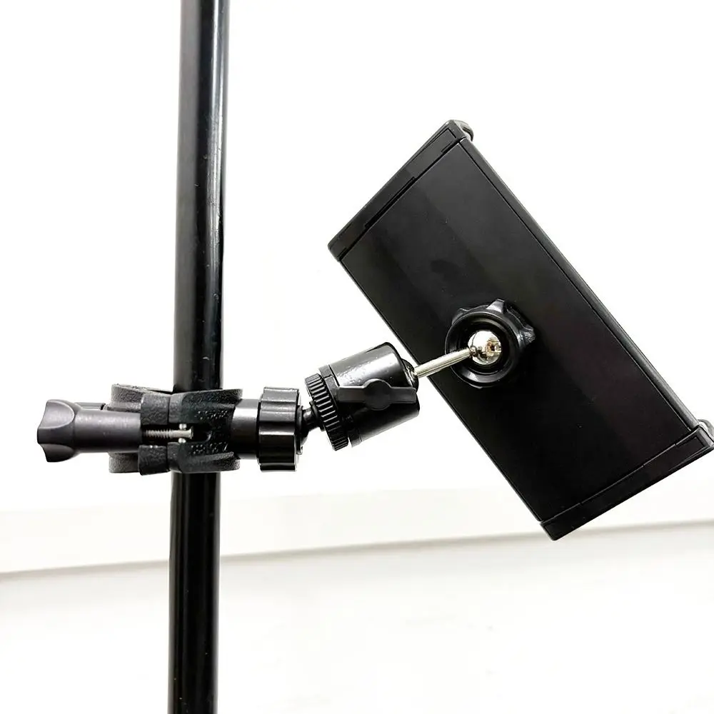 NEW 360-Degree Rotable Tablet Mount Holder 1/4 Thread Universal Phone Holder Adjustable Music Sheet Holder Vlogging