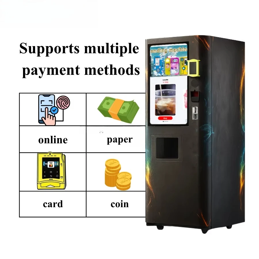 Customized Automatic Protein Shake Vending Machine Gym Fitness Powder Drink Coffee Self Serve System SDK Multi Payment Remote - view 4