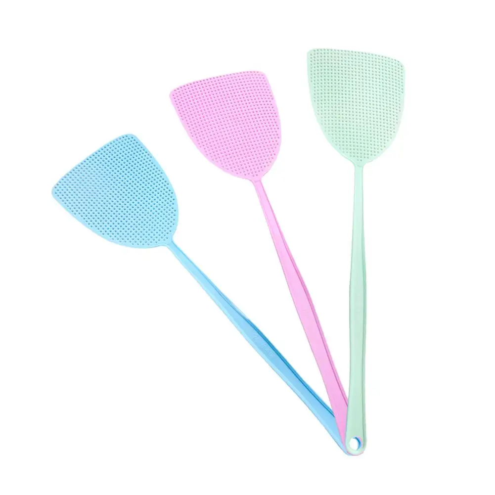 Plastic Fly Swatter Beat Insect Flies Pat Anti-mosquito Tool Pest Accessories Home Control Fly Shoot Repellent Mosquito Kit X5U3