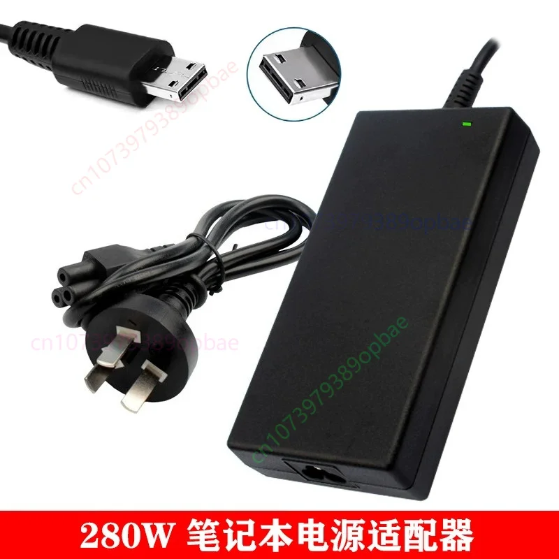 280W Laptop Adapter 20V 14A  For Colorful X17AT23 X15AT22 Gaming Notebook
