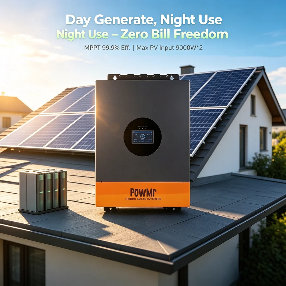 PowMr 스플릿-페이즈 12.5kW 인버터, 48V  - Solar System Orrery 리뷰 및 가격