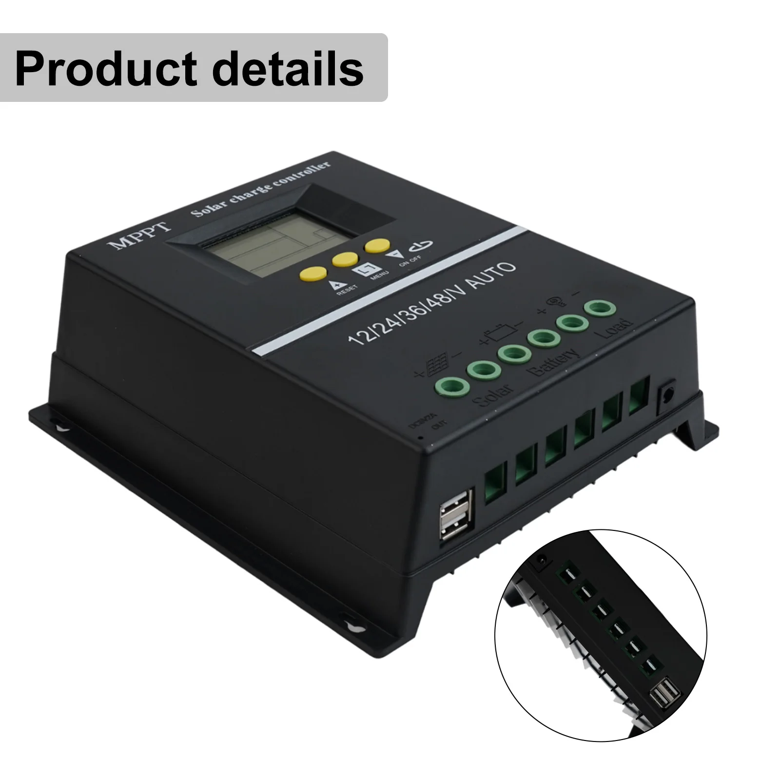 Reliable Energy Management The Efficient Design of the 100A MPPT Solar Charge Controller Facilitates Safe Charging Practices