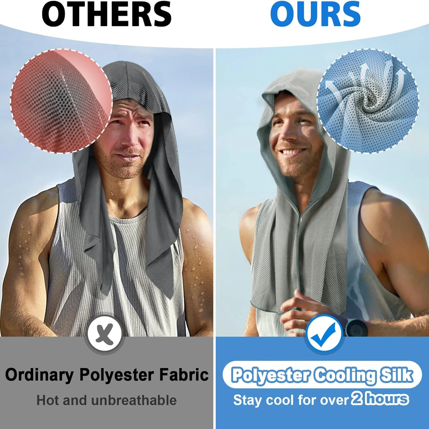 Indulge in unparallelerem Komfort und Stil mit luxuriösen, weichen, hochwertigen Athleisure-Hoodie-Handtüchern. Erleben Sie ein perfektes Aktiv