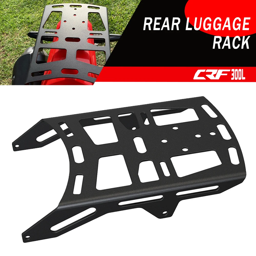 For Honda CRF300L CRF300 Rally/ABS 2021-2025 Motorcycle Rear Luggage Rack Bracket Cargo Rack Support Shelf Holder CRF300 Rally