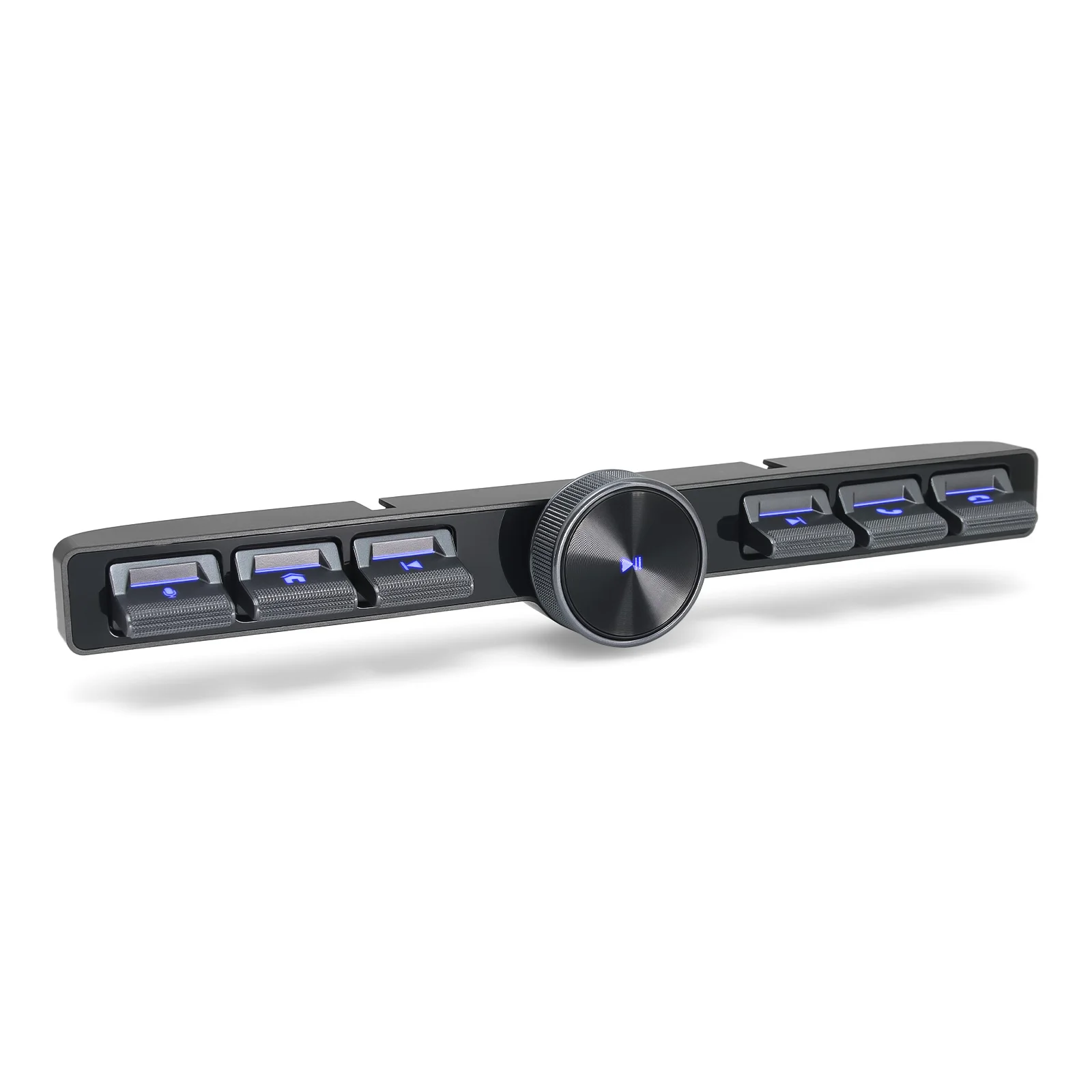

7 Keys LED Car Controller Volume Adjuster Wireless Multimedia Remote Control Phone Calls for Multimedia Navigation Player