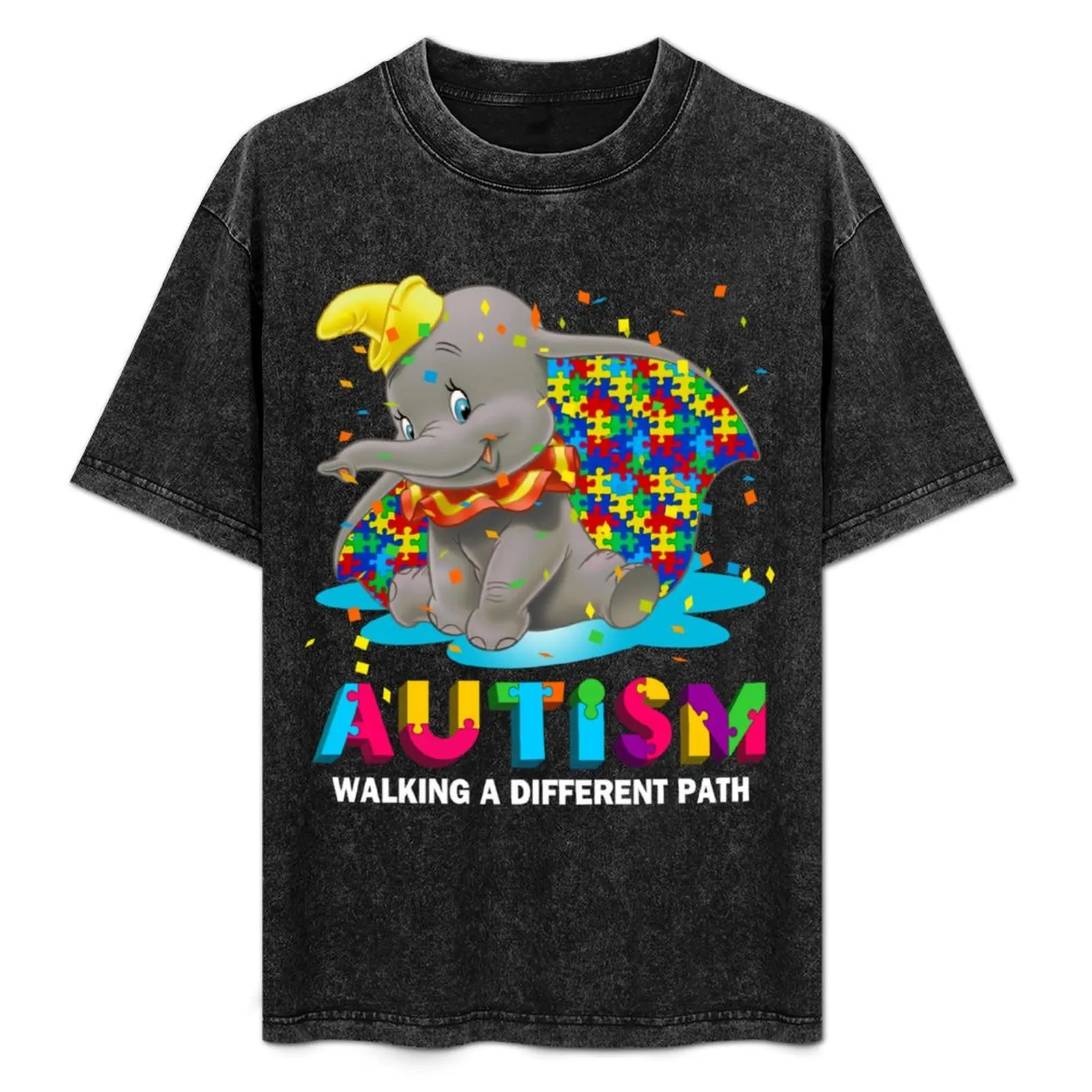

Autism - Walking A Different Path T-Shirt anime figures anime clothes plus sizes heavy weight t shirts for men