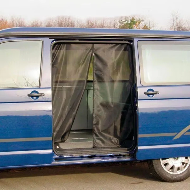 

1Pc Fly Screen Net Sliding Door Mcagnetic Insect Mosquito Shading Fly Screen Net Camper For Vw T5 T6 Car Interior Accessories