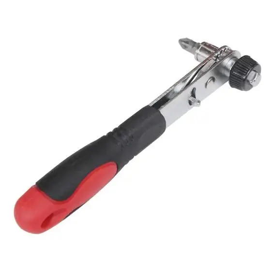 1/4 mini quick ratchet wrench Bi-directional multifunctional package gadget Positive and reverse torque socket screwdriver