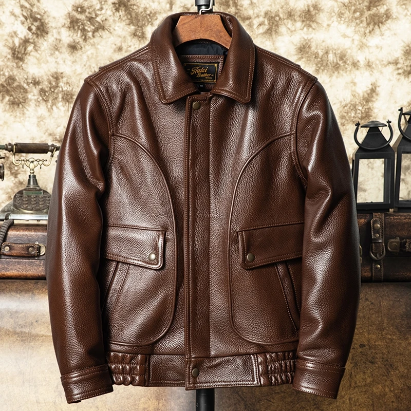 Thumbnail 4 - #4 Latest Mens Aviator Jackets Offers