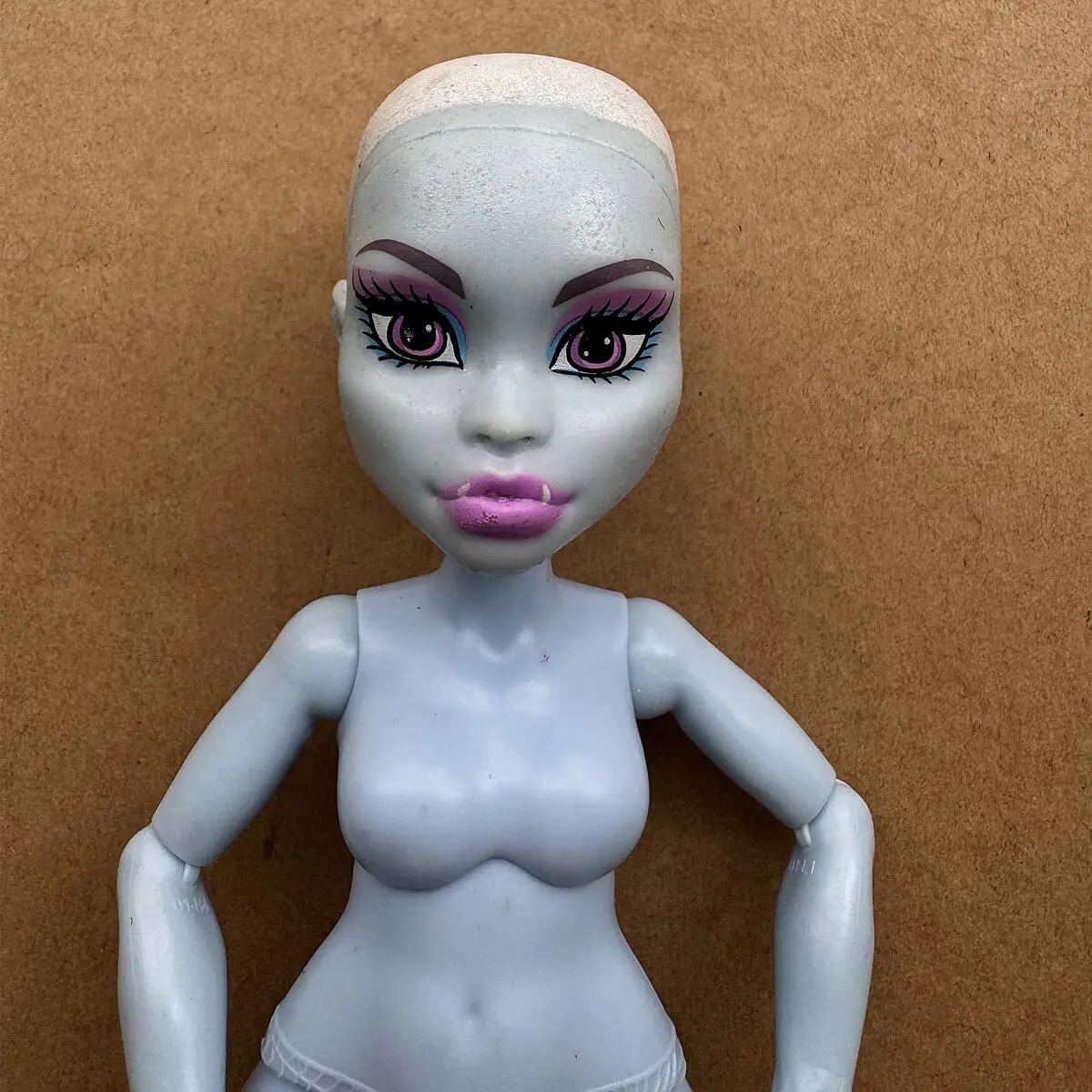 1/6 Scale Blue Brown Skin Tone Monster Doll DIY Replacement Hands And Arms for Collectible Figures - view 5