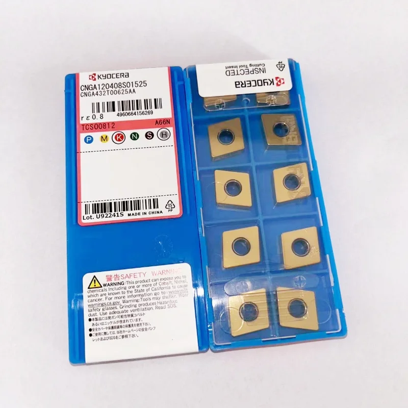 

CNGA120404S01525 A66N /CNGA120408S01525 A66N /CNGA120412S01525 A66N CNC turning tool blade carbide inserts 10Pcs