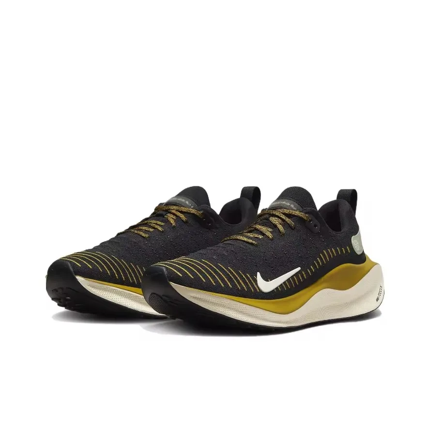 Nike React Infinity Run FLyknit 4 Low Zapatillas para كورور غير رسمي ليجيراس بارا هومبر كوموداس y يستخدم Colorway Negro y a