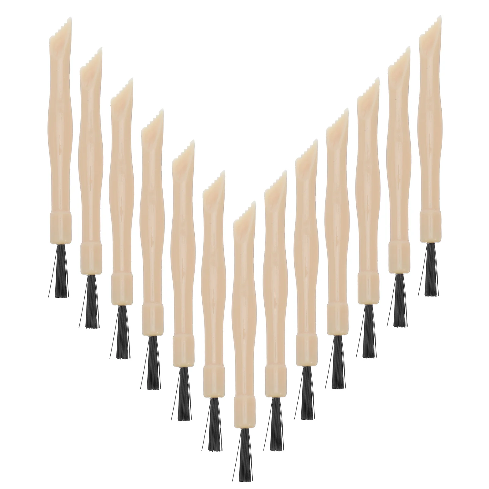 مجموعة فرش فنية صغيرة لأدوات الأظافر والحرف اليدوية بالألوان المائية والحبر الدقيق مع أطراف دقيقة