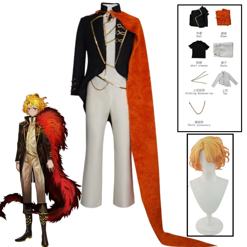 

Sancho Cosplay Costume Limbus Bus Sancho Uniform Anime Cosplay Costume for Women Roleplay Halloween Stage Performance