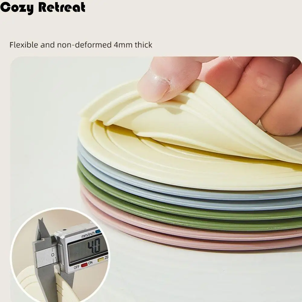 

Heat-resistant Silicone Insulation Pad Non-slip Oil-proof Cup Mat Thickened High Temperature Resistant Tableware Mat Restaurant
