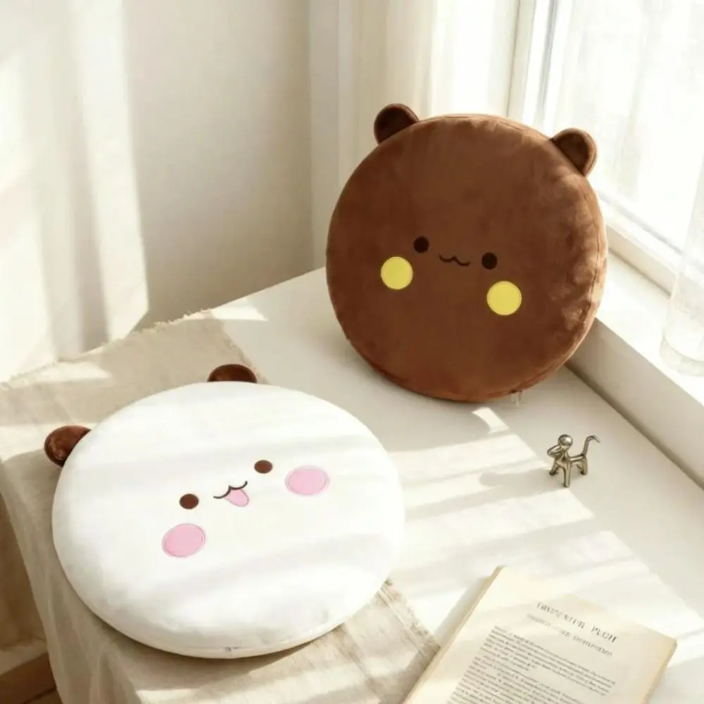 Cojín de peluche de Panda Bubu y Yier de algodón PP, juguete de peluche de Panda Bubu y Dudu suave y grueso, redondo y transpirable