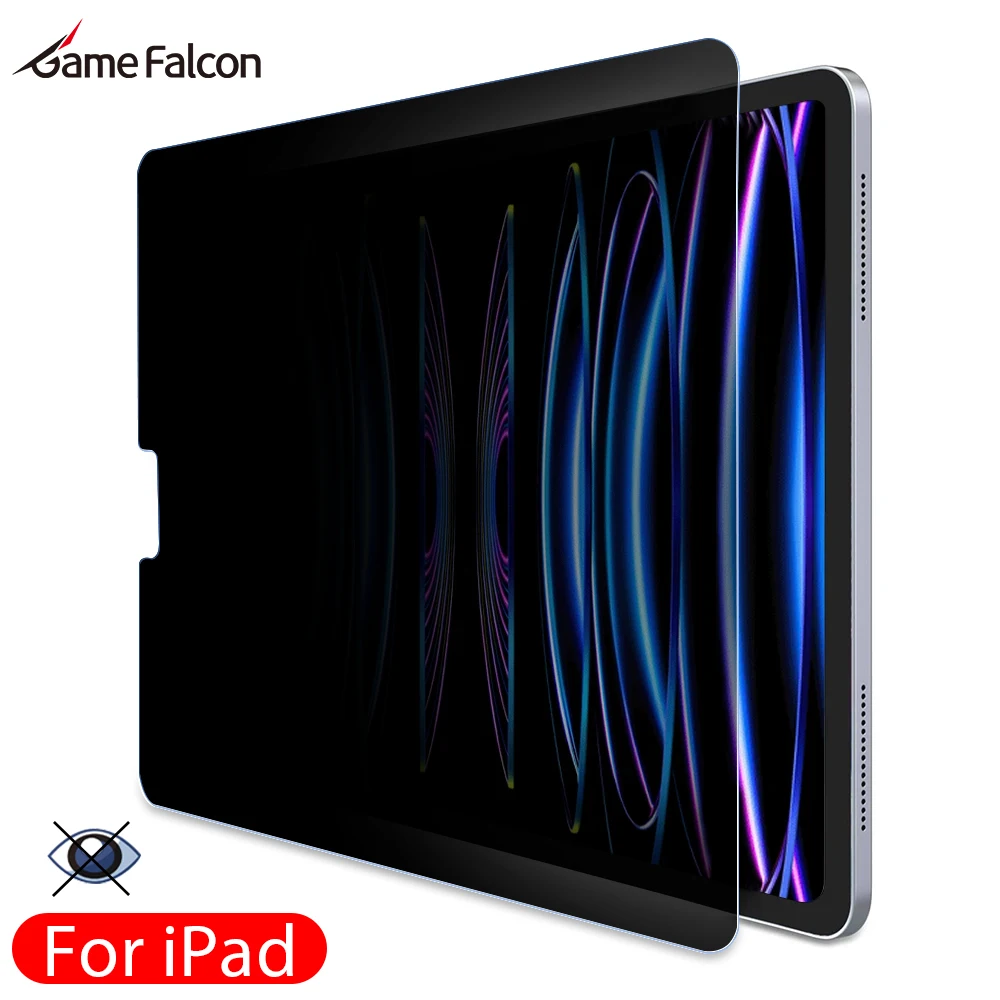 Privacy Screen Protector For iPad Pro 12.9 11 13 2024 10th Generation Air 5 4 3 For iPad 7th 8th 9th 10.2 Mini 6 Anti-peep Film