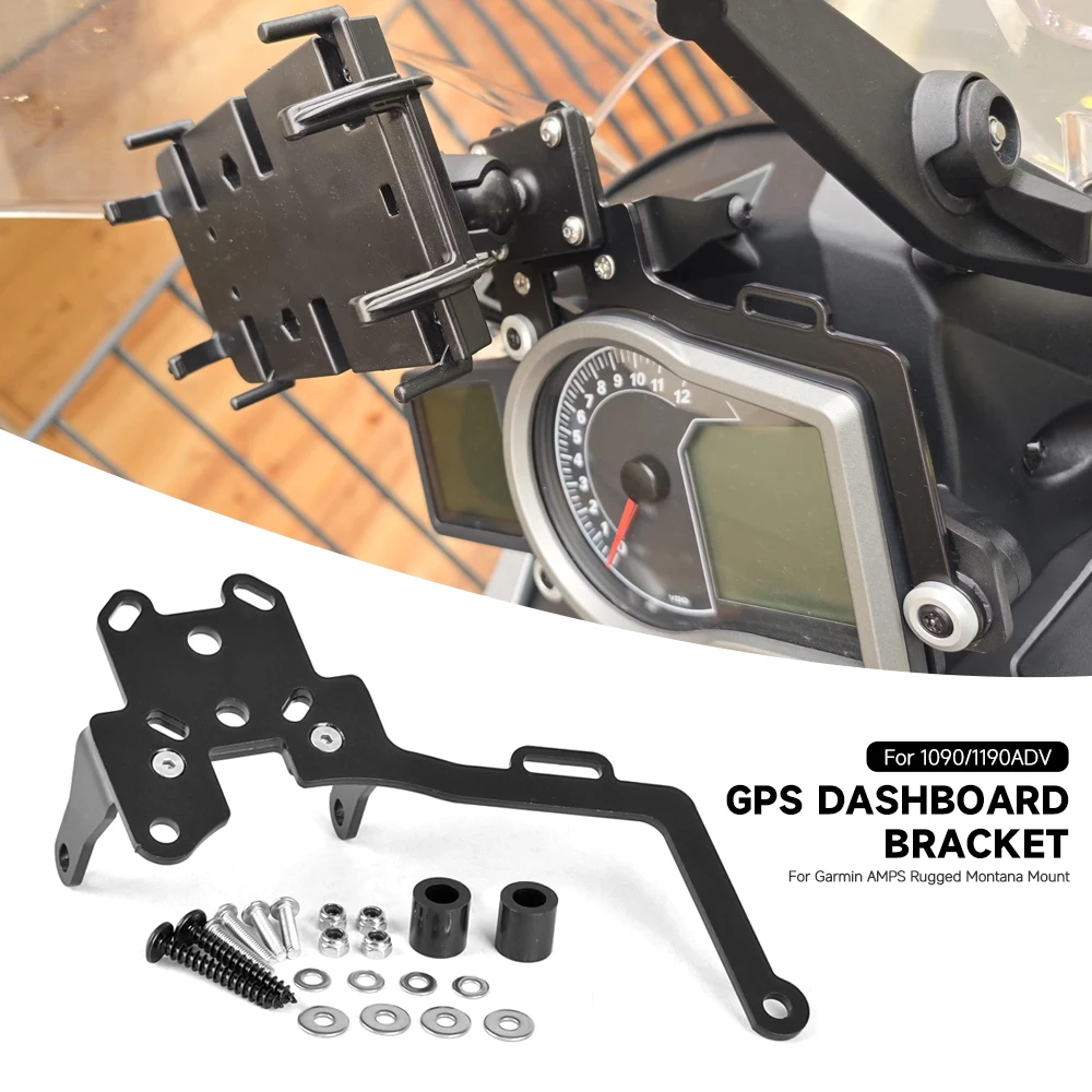 

Для 1090/1190 Adventure 1090 ADVENTURE 1190 ADV мотоцикла GPS крепление на приборную панель навигационный кронштейн держатель фиксированный кронштейн для телефона