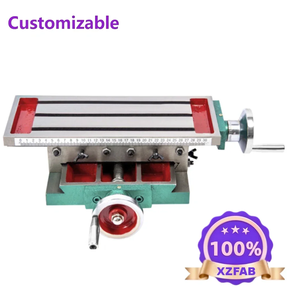 Factory Direct 2026 High Precision Improved Cross Slip Table Cross Slip Table for Drilling Milling Machine 450 * 170 (with Ruler