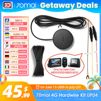 70mai 4G Hardwire Kit UP04 ONLY for X800 Car Dvr A510, 4K A810 and Omni X200 Dash Camera for Live Streaming 4G Parking Monitor