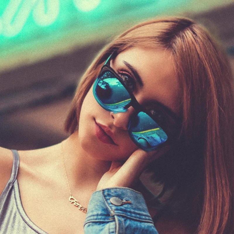 DOKLY Polarized Aviation blue mirror Sunglasses men's Vintage Sun Glasses For men Fashion Brand Luxury Mirror Shades Oculos image 2