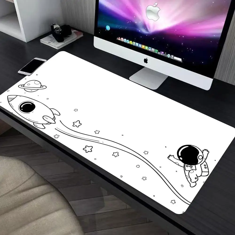 

Astronaut Mouse Pad large keyboard mouse desk pad non-slip rubber gaming mouse pad laptop mouse carpet