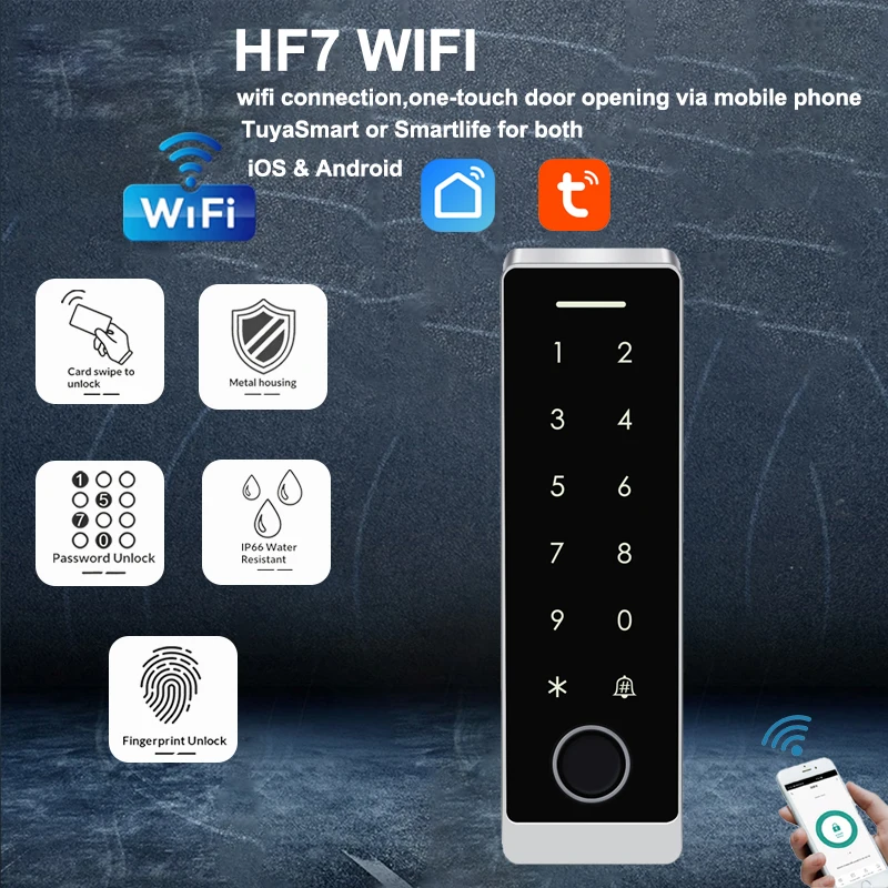 tuya-smart-wifi-access-control-fingerprint-password-keypad-waterproof-metal-housing-remote-access-control-systems-for-outer-door
