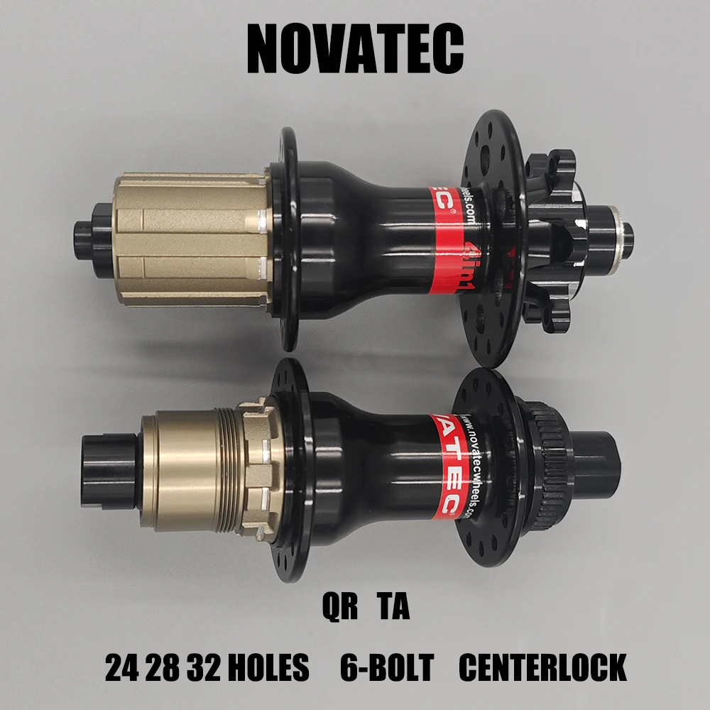 

Novatec D792SB 6 Bolts Center Lock Disc Rear Bike Hubs 24h 28h 32h QR10x135 TA 142x12 148x12 BOOST Mtb Road 11s 12s HG XD XDR MS