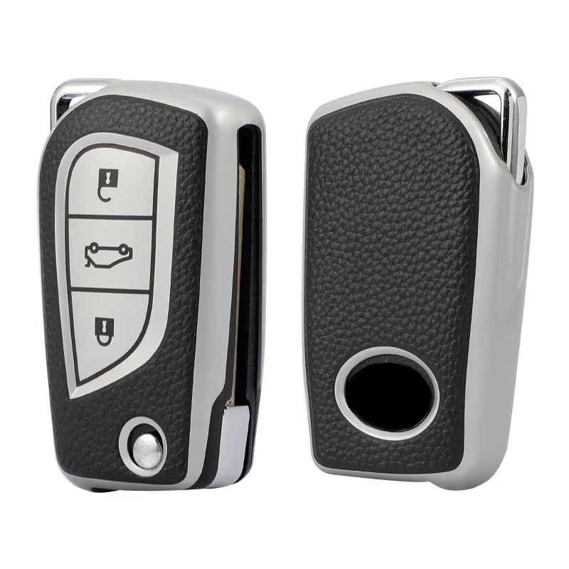 Car Tpu Leather Key…