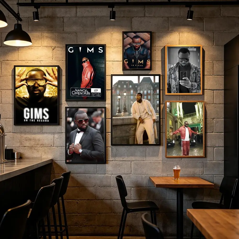 Singer G-Gims Poster Art HD Art Sticky Wall Waterproof Home Living Room Bar Decoration