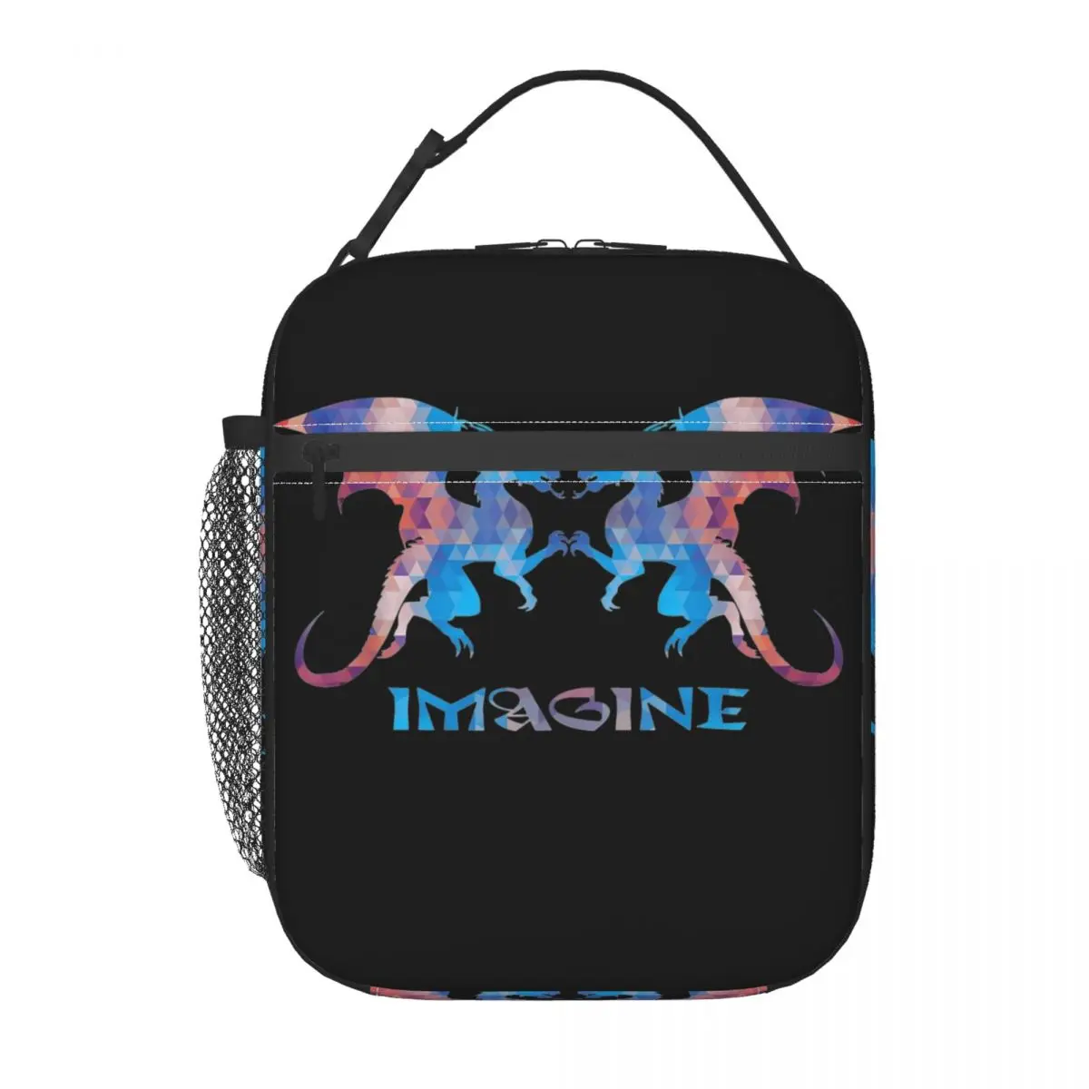 Imagine Mercury World Tour Band Thermal Insulated Lunch Bag for Work Portable Food Container Bags Cooler Thermal Lunch Boxes