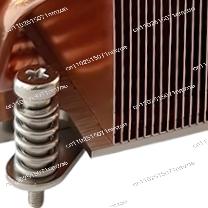 2U 1200 1700 Pure Copper Five Heat Pipe Violent 12th Generation Server Radiator 5Q862