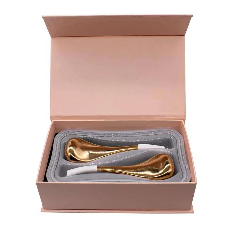 Ice Globes Facial Skin Care Tools for Women Face Eyes, Stainless Steel Face Beauty Cryo Sticks ,Cooling Spa Globes Cold Roller