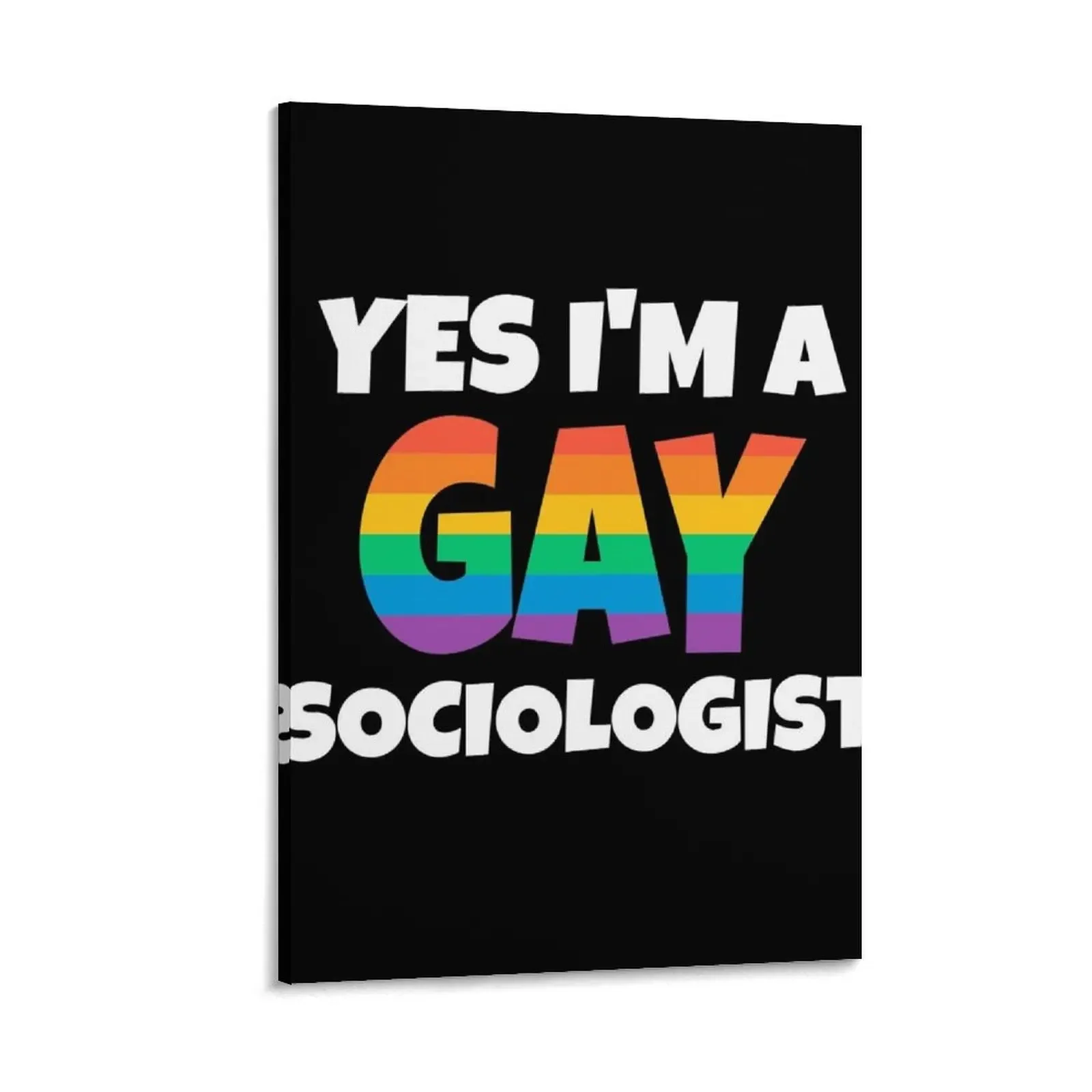 

Rainbow Gay Sociologist Canvas Painting anime poster decorative picture for living room art mural fashion wall paintings