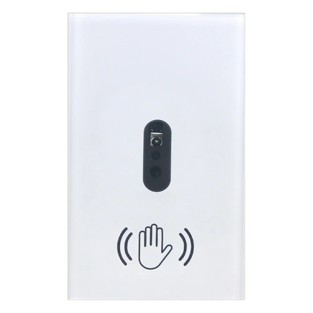 Touchless Infrared Wall Switch Non Contact Hygienic Tempered Glass AC 100 240V 50 60Hz 10A Dual Status Lights L N Wiring