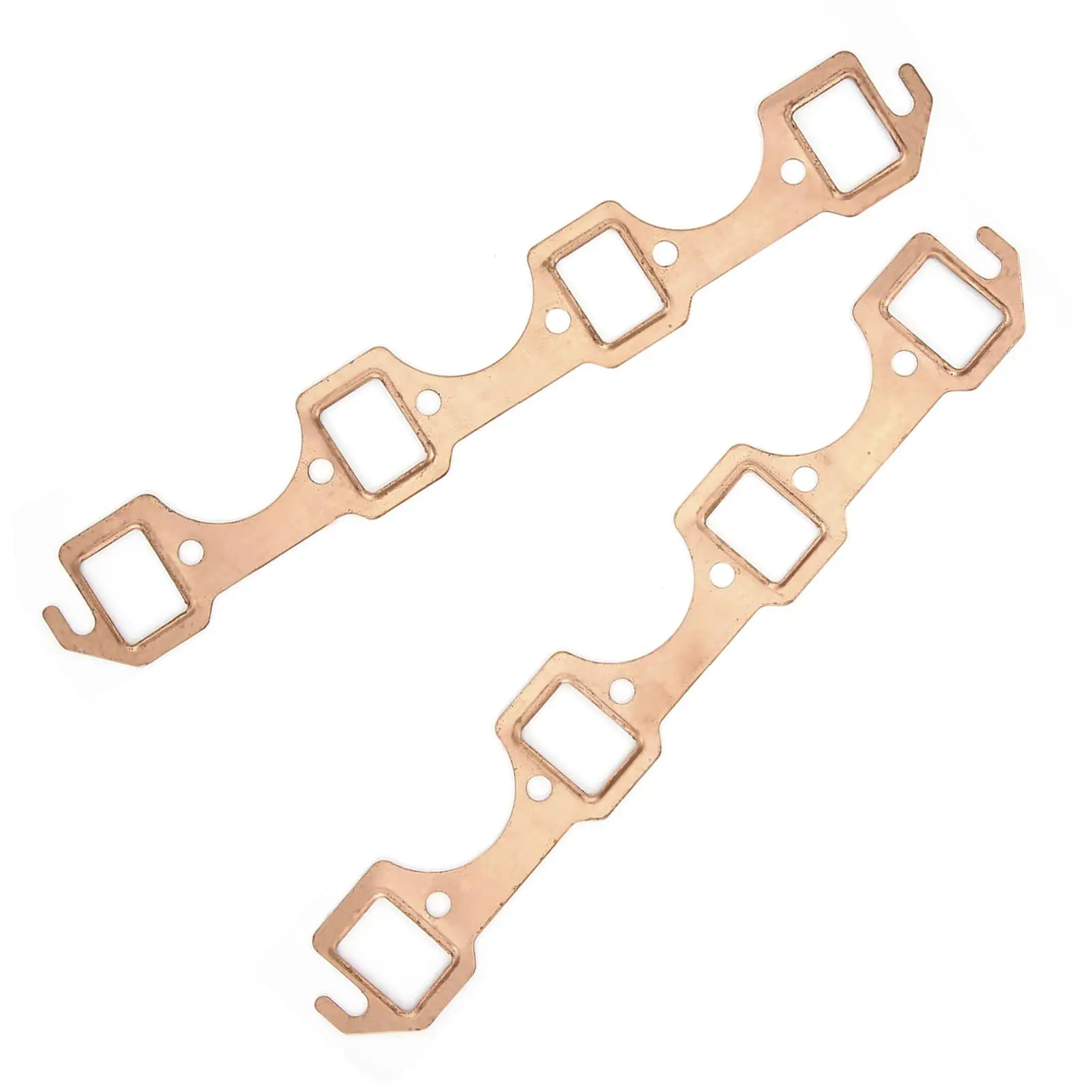 Exhaust Manifold Gasket Set Replacement for Ford Small Block SBF 289 302 351W Auto Parts Exhaust Manifold Gasket Replacement